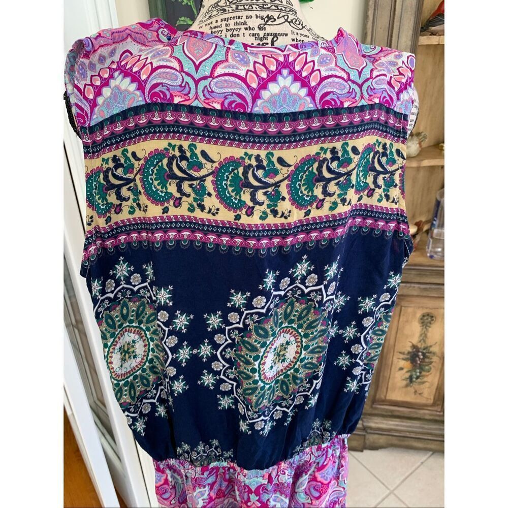 UMGEE Cotton Blend Floral Romper NWT - Picture 5 of 8